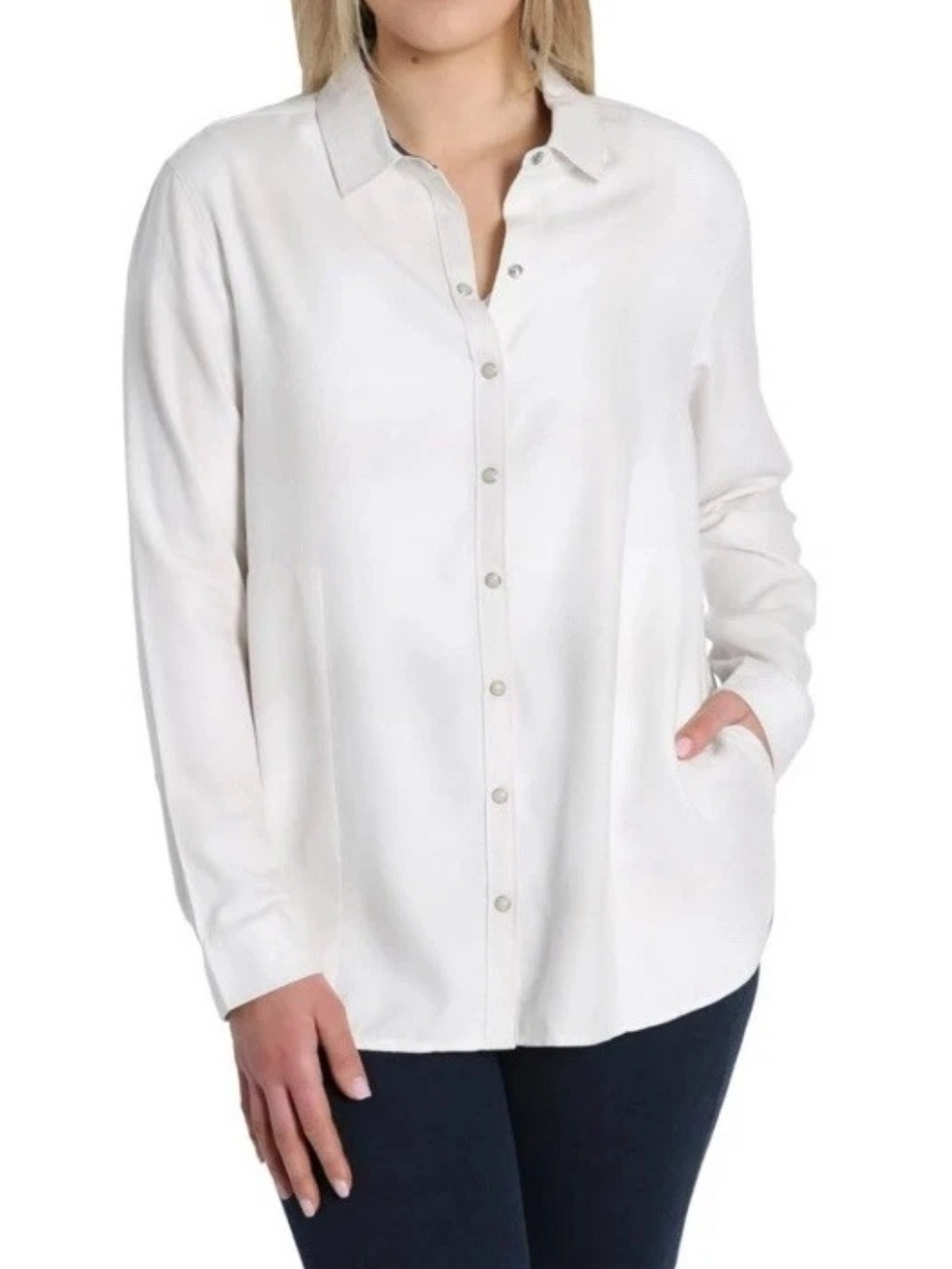 JACHS Girlfriend New York Snap Front Shirt Jacket – NWT - Picture 2 of 9